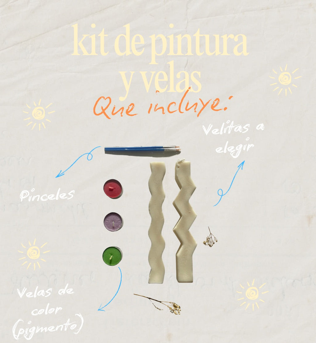 KIT PINTURA & VELAS