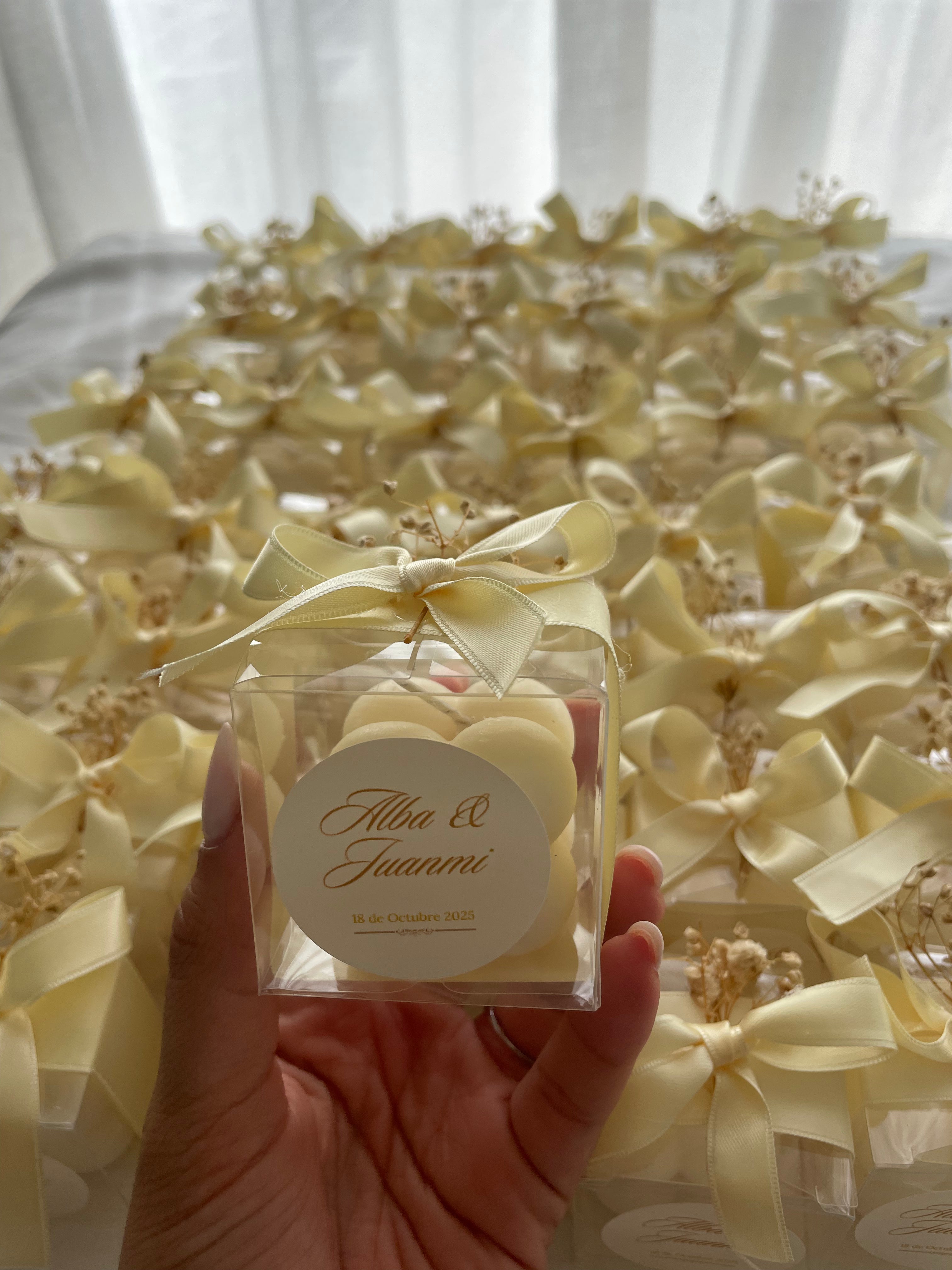 RECUERDOS DE BODA MINI BUBBLE